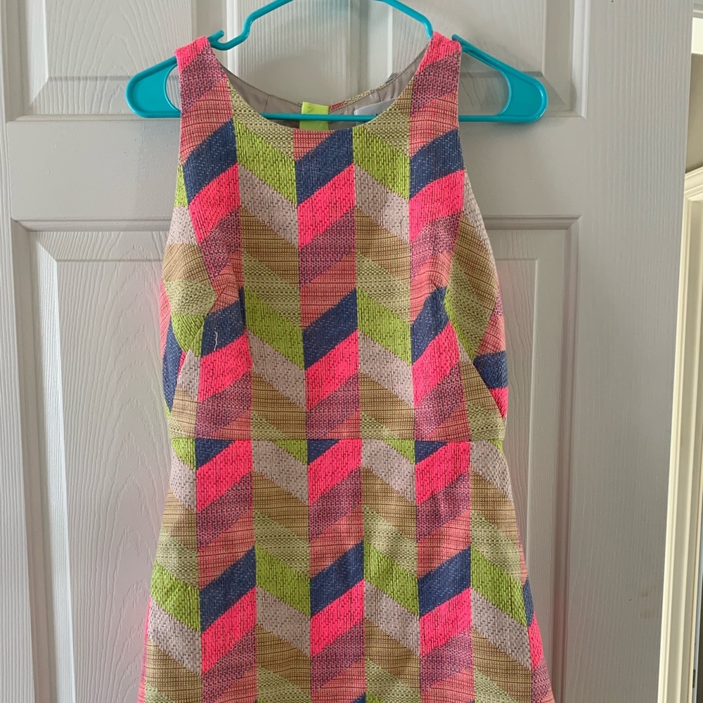 Neon colored Milly dress